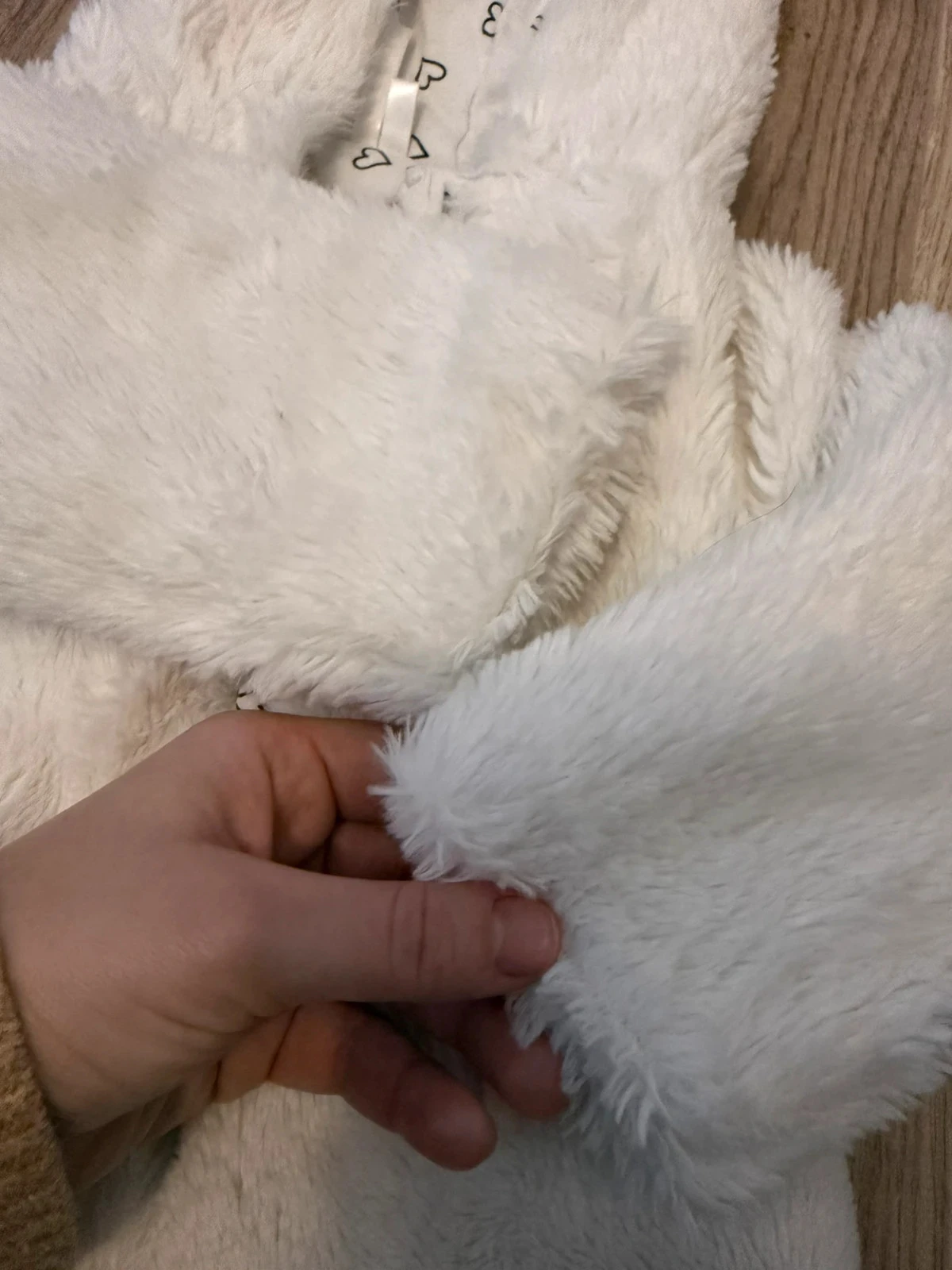 Veste moumoutte blanche – photo 4